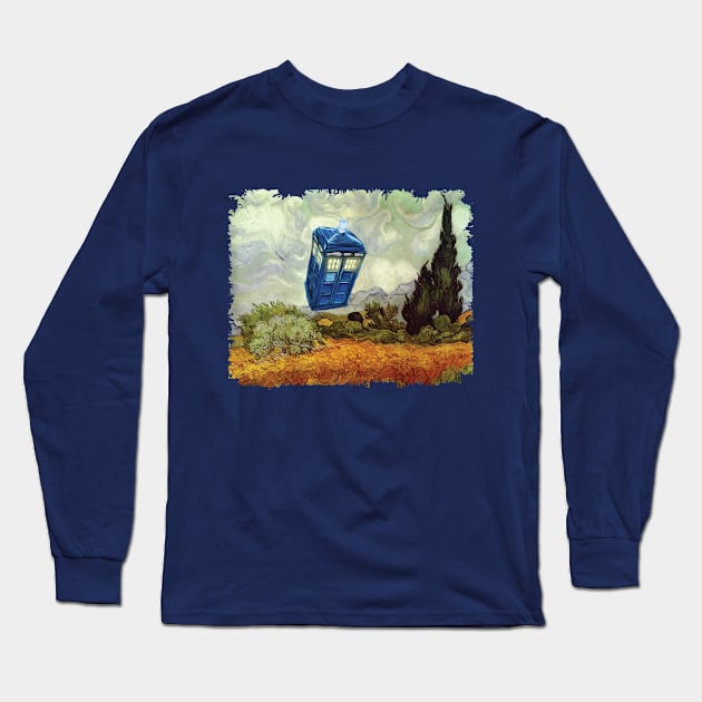 Vincent and the Doctor Long Sleeve T-Shirt by Plan8